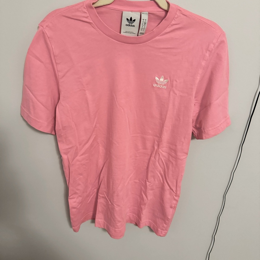 adidas Original’s Adicolor Trefoil Essentials Tee - Pink HJ7980